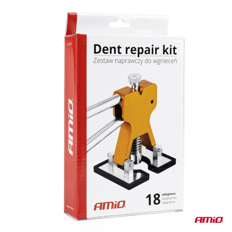 KIT ΕΠΙΣΚΕΥΗΣ ΛΑΜΑΡΙΝΑΣ (ΑΜΑΞΩΜΑ ΟΧΗΜΑΤΟΣ) ΑΠΟ ΛΑΚΟΥΒΕΣ DIY DENT REPAIR KIT ΜΕ 18 ΑΝΤΑΠΤΟΡΕΣ ΑMiO - 19 TEM. - Amio - 03137/AM KIT ΕΠΙΣΚΕΥΗΣ ΛΑΜΑΡΙΝΑΣ (ΑΜΑΞΩΜΑ ΟΧΗΜΑΤΟΣ) ΑΠΟ ΛΑΚΟΥΒΕΣ DIY DENT REPAIR KIT ΜΕ 18 ΑΝΤΑΠΤΟΡΕΣ ΑMiO - 19 TEM. - Amio - 03137/AM
