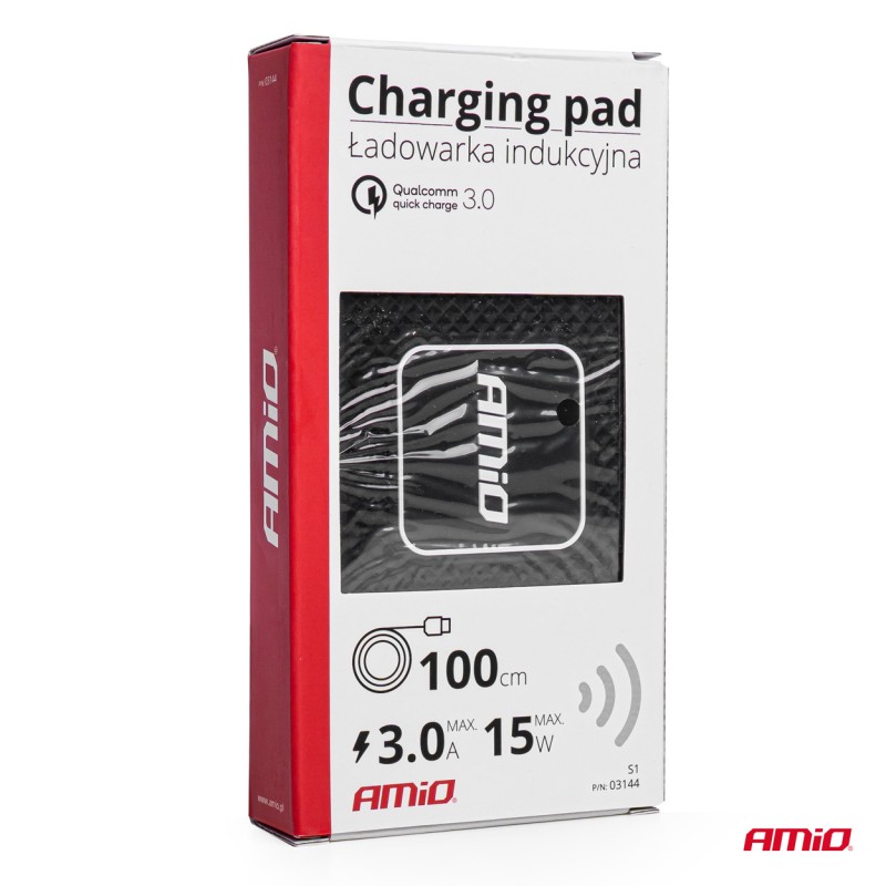 ΠΑΝΕΛ ΑΣΥΡΜΑΤΗΣ ΦΟΡΤΙΣΗΣ ΚΙΝΗΤΟΥ 3A 15W 158x78mm ΑMiO - 1 TEM. - Amio - 03144/AM ΠΑΝΕΛ ΑΣΥΡΜΑΤΗΣ ΦΟΡΤΙΣΗΣ ΚΙΝΗΤΟΥ 3A 15W 158x78mm ΑMiO - 1 TEM. - Amio - 03144/AM