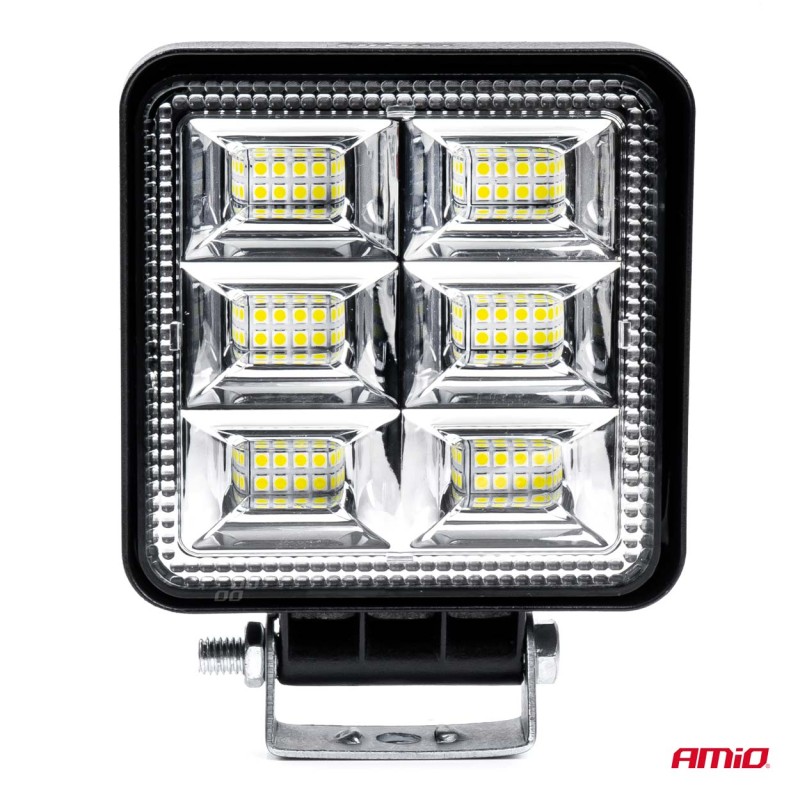 ΠΡΟΒΟΛΕΑΣ ΕΡΓΑΣΙΑΣ WORKING LAMP 48xSMD 144W 9-36V 110x110x60mm AWL37 ΑMiO - 1 TEM. - Amio - 03248/AM