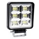 ΠΡΟΒΟΛΕΑΣ ΕΡΓΑΣΙΑΣ WORKING LAMP 48xSMD 144W 9-36V 110x110x60mm AWL37 ΑMiO - 1 TEM. - Amio - 03248/AM