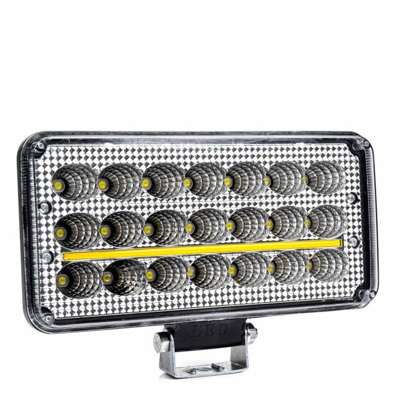 ΠΡΟΒΟΛΕΑΣ ΕΡΓΑΣΙΑΣ WORKING LAMP 27xSMD 81W 9-36V 225x110x60mm AWL43 ΑMiO - 1 TEM. - Amio - 03254/AM