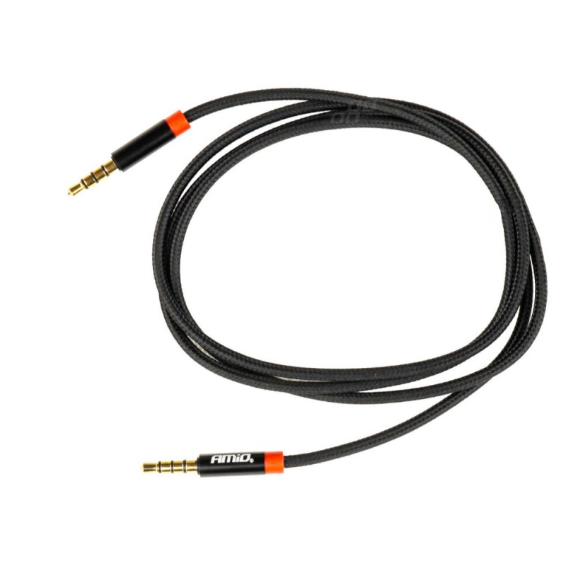 ΚΑΛΩΔΙΟ ΣΥΝΔΕΣΗΣ AUX MINI JACK>JACK 3,5mm 100cm ΑMiO - 1 TEM. - Amio - 03269/AM ΚΑΛΩΔΙΟ ΣΥΝΔΕΣΗΣ AUX MINI JACK>JACK 3,5mm 100cm ΑMiO - 1 TEM. - Amio - 03269/AM