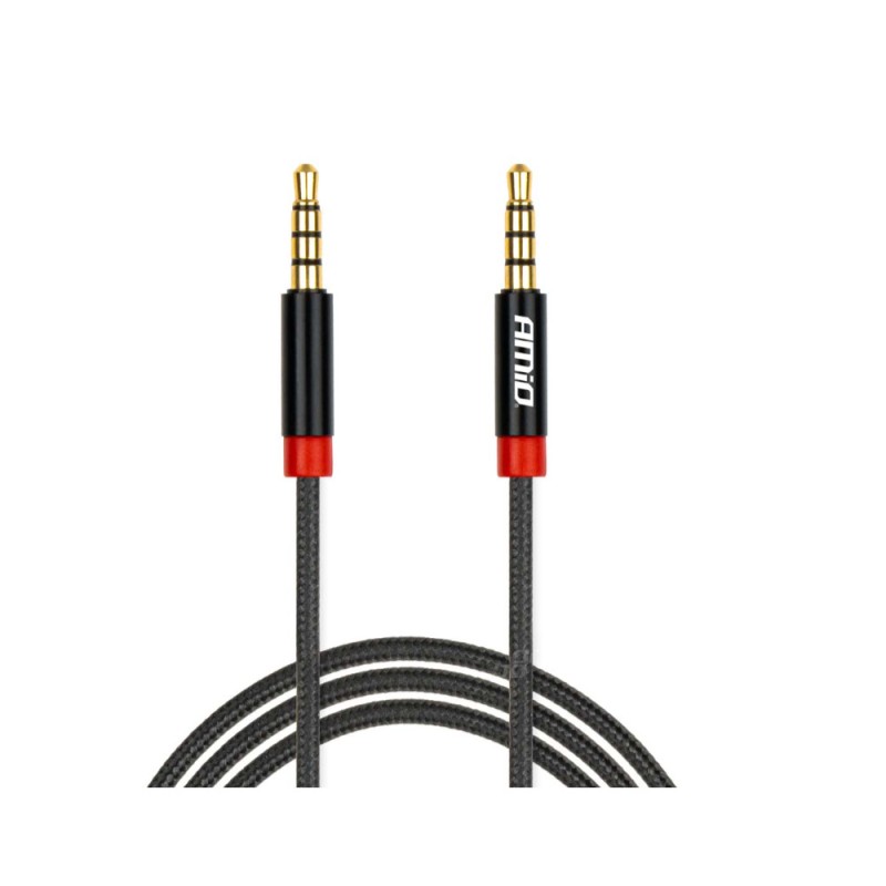 ΚΑΛΩΔΙΟ ΣΥΝΔΕΣΗΣ AUX MINI JACK>JACK 3,5mm 100cm ΑMiO - 1 TEM. - Amio - 03269/AM ΚΑΛΩΔΙΟ ΣΥΝΔΕΣΗΣ AUX MINI JACK>JACK 3,5mm 100cm ΑMiO - 1 TEM. - Amio - 03269/AM