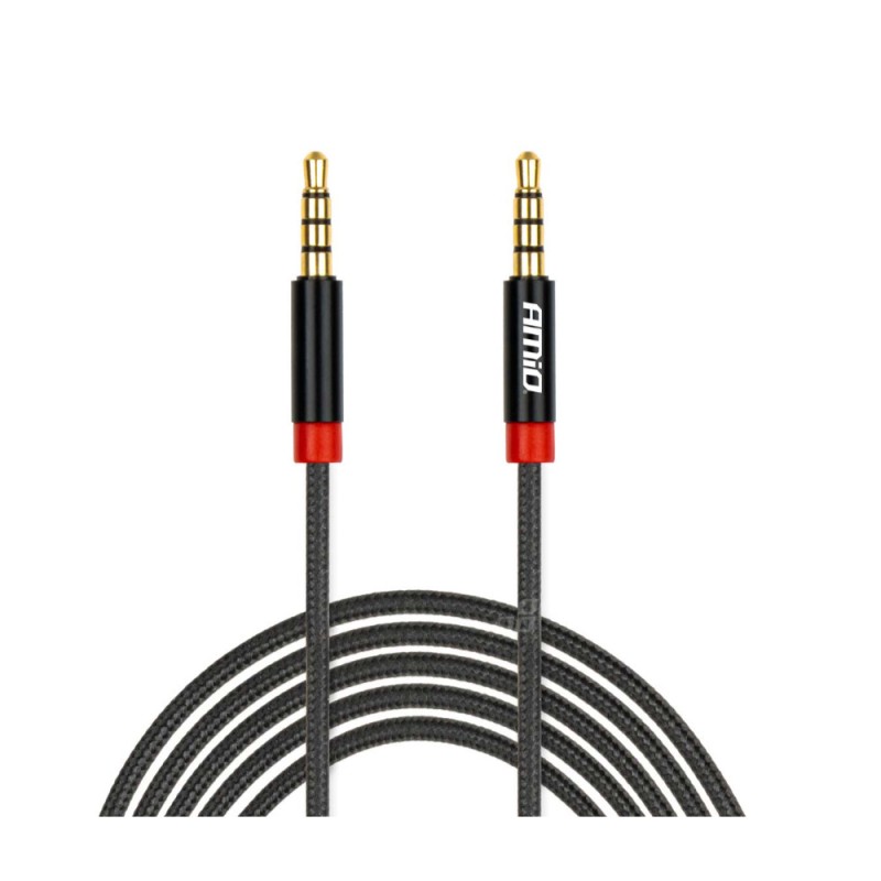 ΚΑΛΩΔΙΟ ΣΥΝΔΕΣΗΣ AUX MINI JACK>JACK 3,5mm 250cm ΑMiO - 1 TEM. - Amio - 03270/AM ΚΑΛΩΔΙΟ ΣΥΝΔΕΣΗΣ AUX MINI JACK>JACK 3,5mm 250cm ΑMiO - 1 TEM. - Amio - 03270/AM