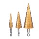 ΤΡΥΠΑΝΙΑ ΚΩΝΙΚΑ ΤΙΤΑΝΙΟΥ (HSS) 4-12mm/4-20mm/4-32mm ΑMiO - 3 TEM. - Amio - 03271/AM ΤΡΥΠΑΝΙΑ ΚΩΝΙΚΑ ΤΙΤΑΝΙΟΥ (HSS) 4-12mm/4-20mm/4-32mm ΑMiO - 3 TEM. - Amio - 03271/AM