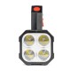 ΦΑΚΟΣ ΧΕΙΡΟΣ 4LED+1COB 1.200mAh 300lm microUSB ΕΠΑΝΑΦΟΡΤΙΖΟΜΕΝΟΣ ΑMiO - 1 TEM. - Amio - 03273/AM
