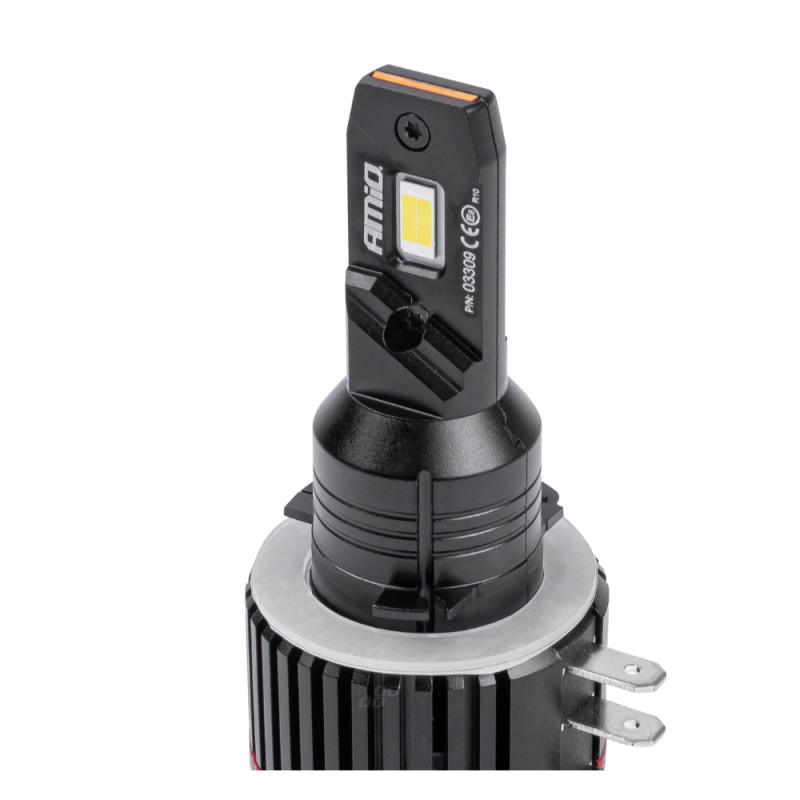 ΛΑΜΠΕΣ LED H15 9-16V 90W 6.500K 9900lm CANBUS ΜΕ ΑΝΕΜΙΣΤΗΡΑΚΙ X3 SERIES AMIO - 2ΤΕΜ. - Amio - 03309/AM ΛΑΜΠΕΣ LED H15 9-16V 90W 6.500K 9900lm CANBUS ΜΕ ΑΝΕΜΙΣΤΗΡΑΚΙ X3 SERIES AMIO - 2ΤΕΜ. - Amio - 03309/AM