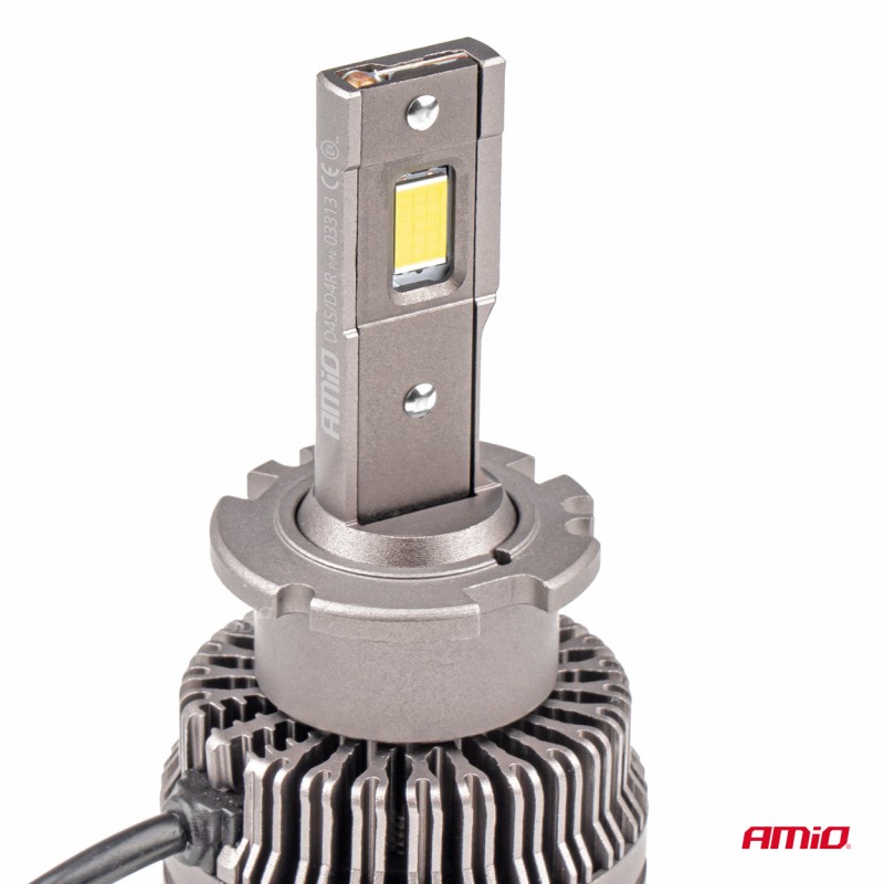 ΛΑΜΠΕΣ LED D4S/D4R 9>16V 70W 6.500K 8600lm (ΜΕ ΨΥΚΤΡΑ) XD SERIES ΑΜΙΟ - 2 ΤΕΜ. - Amio - 03313/AM ΛΑΜΠΕΣ LED D4S/D4R 9>16V 70W 6.500K 8600lm (ΜΕ ΨΥΚΤΡΑ) XD SERIES ΑΜΙΟ - 2 ΤΕΜ. - Amio - 03313/AM