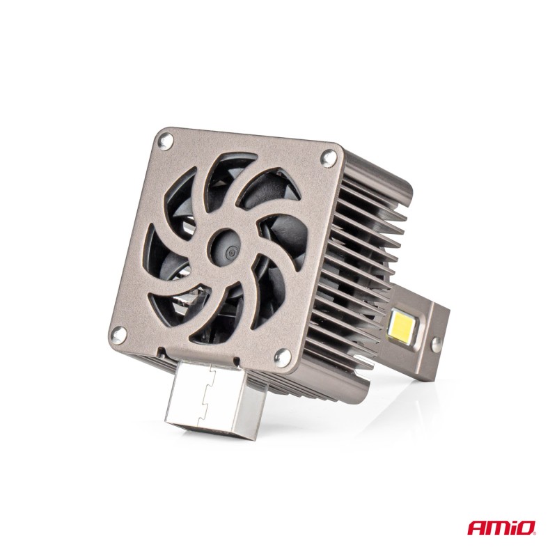 ΛΑΜΠΕΣ LED D8S 9>16V 70W 6.500K 8600lm (ΜΕ ΨΥΚΤΡΑ) XD SERIES ΑΜΙΟ - 2 ΤΕΜ. - Amio - 03315/AM