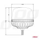 ΦΑΡΟΣ DIAMONT W25SB ΜΕ ΛΕΥΚΟ ΚΑΠΑΚΙ 12/24V 24xSMD LED ΠΟΡΤΟΚΑΛΙ ΒΙΔΩΤΟΣ 154x126mm ΑΜΙΟ - 1 ΤΕΜ. - Amio - 03339/AM ΦΑΡΟΣ DIAMONT W25SB ΜΕ ΛΕΥΚΟ ΚΑΠΑΚΙ 12/24V 24xSMD LED ΠΟΡΤΟΚΑΛΙ ΒΙΔΩΤΟΣ 154x126mm ΑΜΙΟ - 1 ΤΕΜ. - Amio - 03339/AM