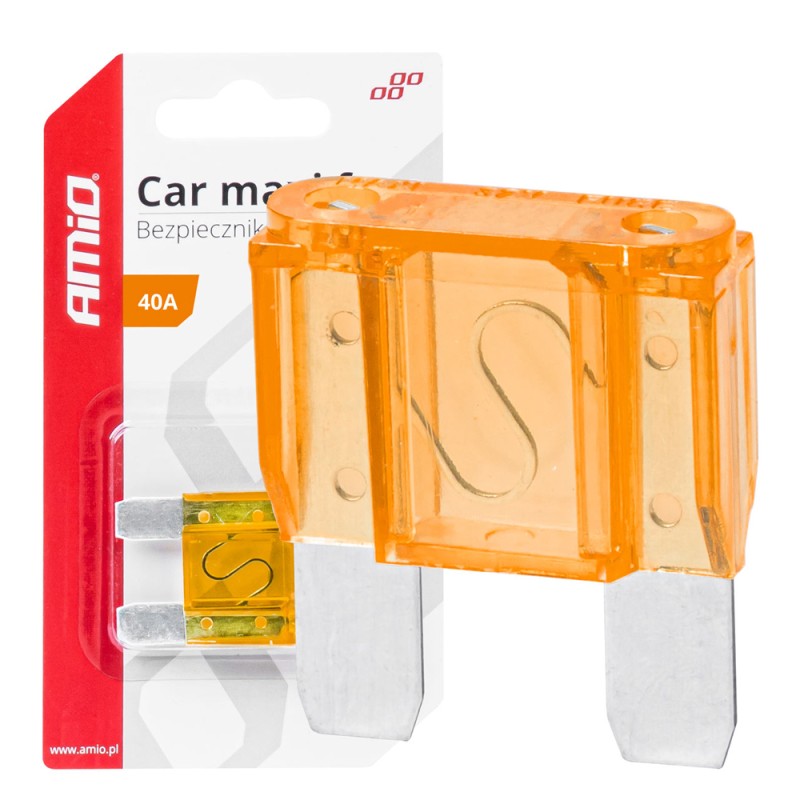 ΑΣΦΑΛΕΙΑ MAXI 40A AMIO - 1 Τεμ. - Amio - 03383/AM ΑΣΦΑΛΕΙΑ MAXI 40A AMIO - 1 Τεμ. - Amio - 03383/AM