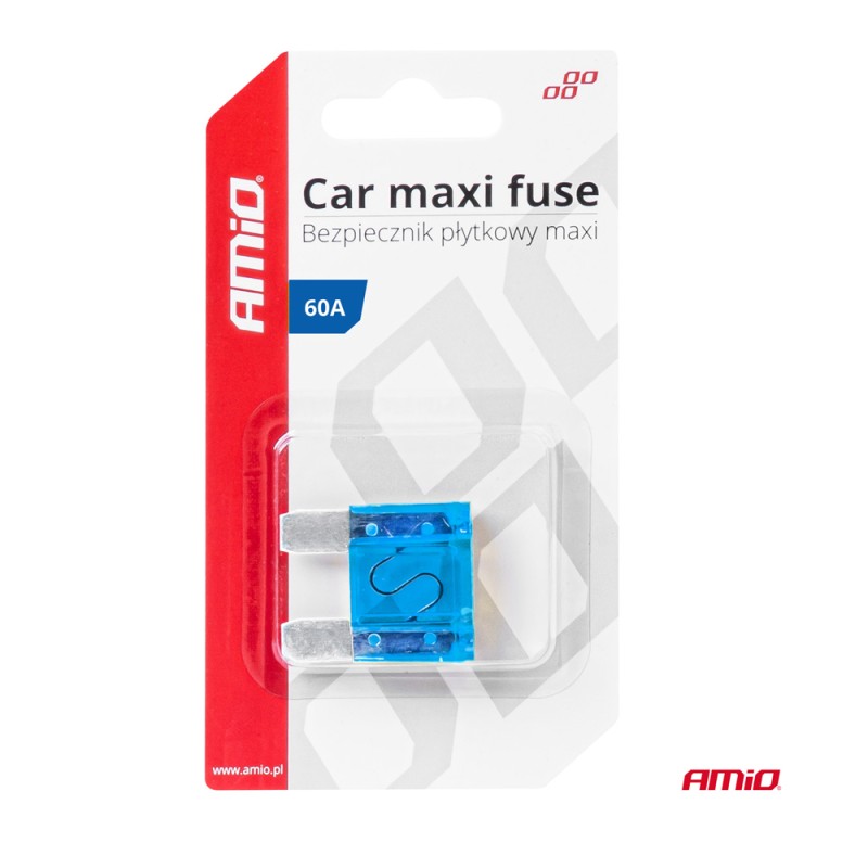 ΑΣΦΑΛΕΙΑ MAXI 60A AMIO - 1 Τεμ. - Amio - 03385/AM ΑΣΦΑΛΕΙΑ MAXI 60A AMIO - 1 Τεμ. - Amio - 03385/AM