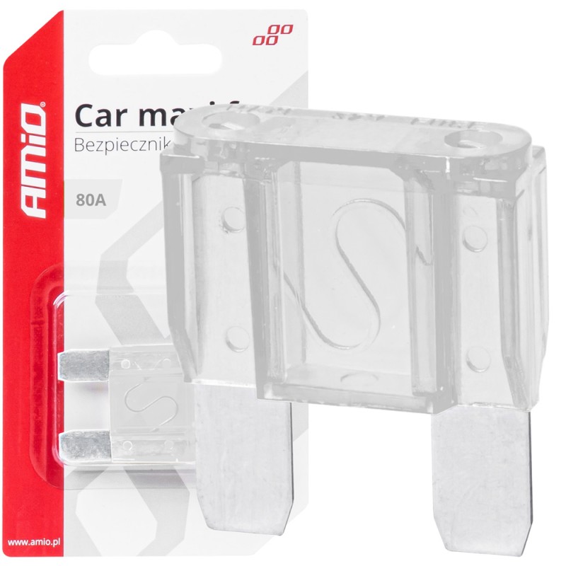 ΑΣΦΑΛΕΙΑ MAXI 80A AMIO - 1 Τεμ. - Amio - 03386/AM ΑΣΦΑΛΕΙΑ MAXI 80A AMIO - 1 Τεμ. - Amio - 03386/AM