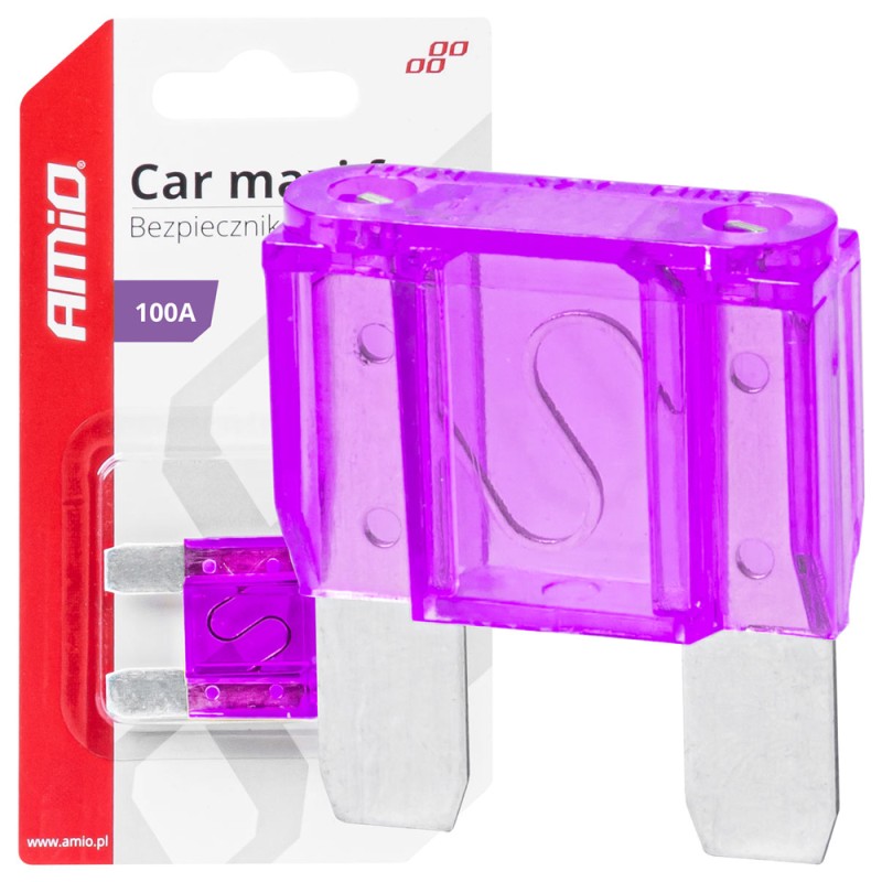 ΑΣΦΑΛΕΙΑ MAXI 100A AMIO - 1 Τεμ. - Amio - 03387/AM ΑΣΦΑΛΕΙΑ MAXI 100A AMIO - 1 Τεμ. - Amio - 03387/AM