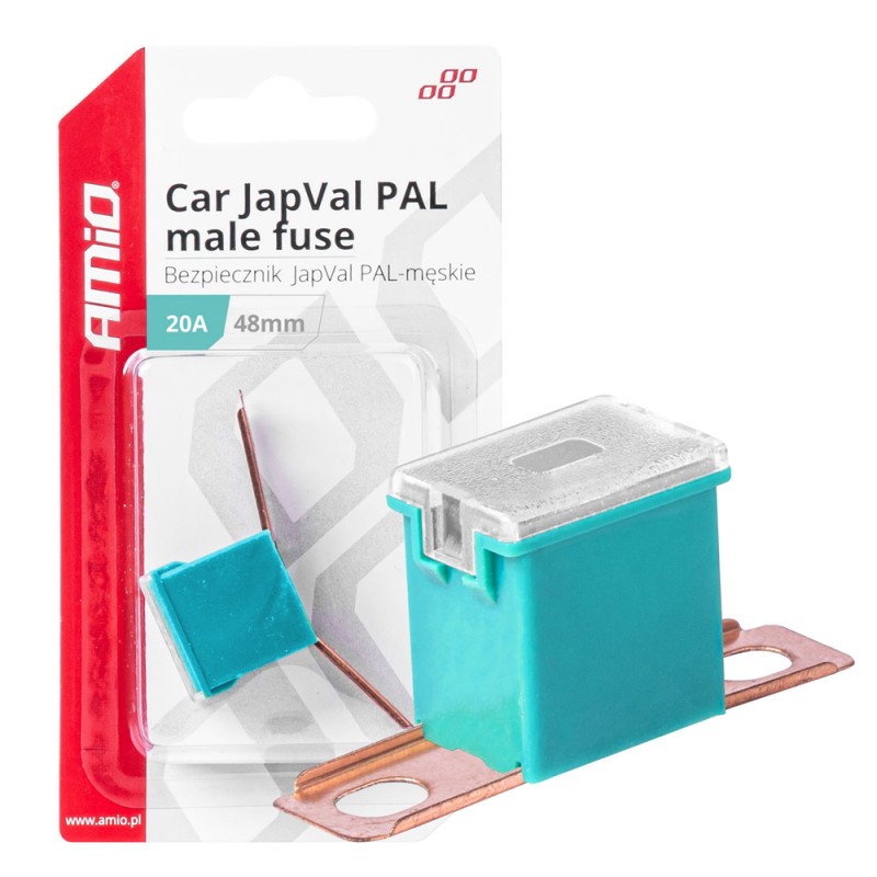 ΑΣΦΑΛΕΙΑ JapVal PAL ΑΡΣΕΝΙΚΗ 48mm 20A ΣΕ ΓΑΛΑΖΙΟ ΧΡΩΜΑ AMIO - 1 Τεμ. - Amio - 03417/AM ΑΣΦΑΛΕΙΑ JapVal PAL ΑΡΣΕΝΙΚΗ 48mm 20A ΣΕ ΓΑΛΑΖΙΟ ΧΡΩΜΑ AMIO - 1 Τεμ. - Amio - 03417/AM