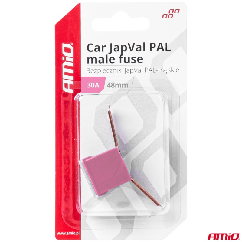 ΑΣΦΑΛΕΙΑ JapVal PAL ΑΡΣΕΝΙΚΗ 48mm 30A ΣΕ ΡΟΖ ΧΡΩΜΑ AMIO - 1 Τεμ. - Amio - 03418/AM ΑΣΦΑΛΕΙΑ JapVal PAL ΑΡΣΕΝΙΚΗ 48mm 30A ΣΕ ΡΟΖ ΧΡΩΜΑ AMIO - 1 Τεμ. - Amio - 03418/AM