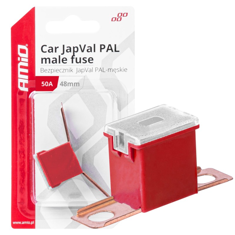 ΑΣΦΑΛΕΙΑ JapVal PAL ΑΡΣΕΝΙΚΗ 48mm 50A ΣΕ ΚΟΚΚΙΝΟ ΧΡΩΜΑ AMIO - 1 Τεμ. - Amio - 03420/AM ΑΣΦΑΛΕΙΑ JapVal PAL ΑΡΣΕΝΙΚΗ 48mm 50A ΣΕ ΚΟΚΚΙΝΟ ΧΡΩΜΑ AMIO - 1 Τεμ. - Amio - 03420/AM