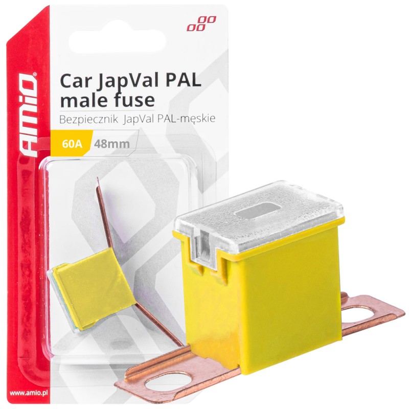 ΑΣΦΑΛΕΙΑ JapVal PAL ΑΡΣΕΝΙΚΗ 48mm 60A ΣΕ ΚΙΤΡΙΝΟ ΧΡΩΜΑ AMIO - 1 Τεμ. - Amio - 03421/AM ΑΣΦΑΛΕΙΑ JapVal PAL ΑΡΣΕΝΙΚΗ 48mm 60A ΣΕ ΚΙΤΡΙΝΟ ΧΡΩΜΑ AMIO - 1 Τεμ. - Amio - 03421/AM
