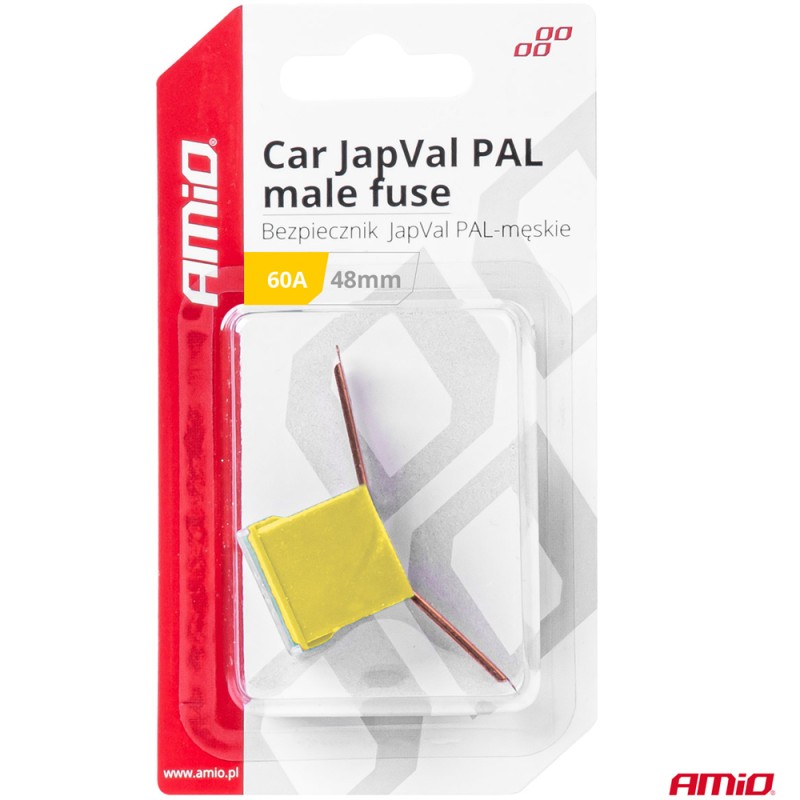 ΑΣΦΑΛΕΙΑ JapVal PAL ΑΡΣΕΝΙΚΗ 48mm 60A ΣΕ ΚΙΤΡΙΝΟ ΧΡΩΜΑ AMIO - 1 Τεμ. - Amio - 03421/AM ΑΣΦΑΛΕΙΑ JapVal PAL ΑΡΣΕΝΙΚΗ 48mm 60A ΣΕ ΚΙΤΡΙΝΟ ΧΡΩΜΑ AMIO - 1 Τεμ. - Amio - 03421/AM