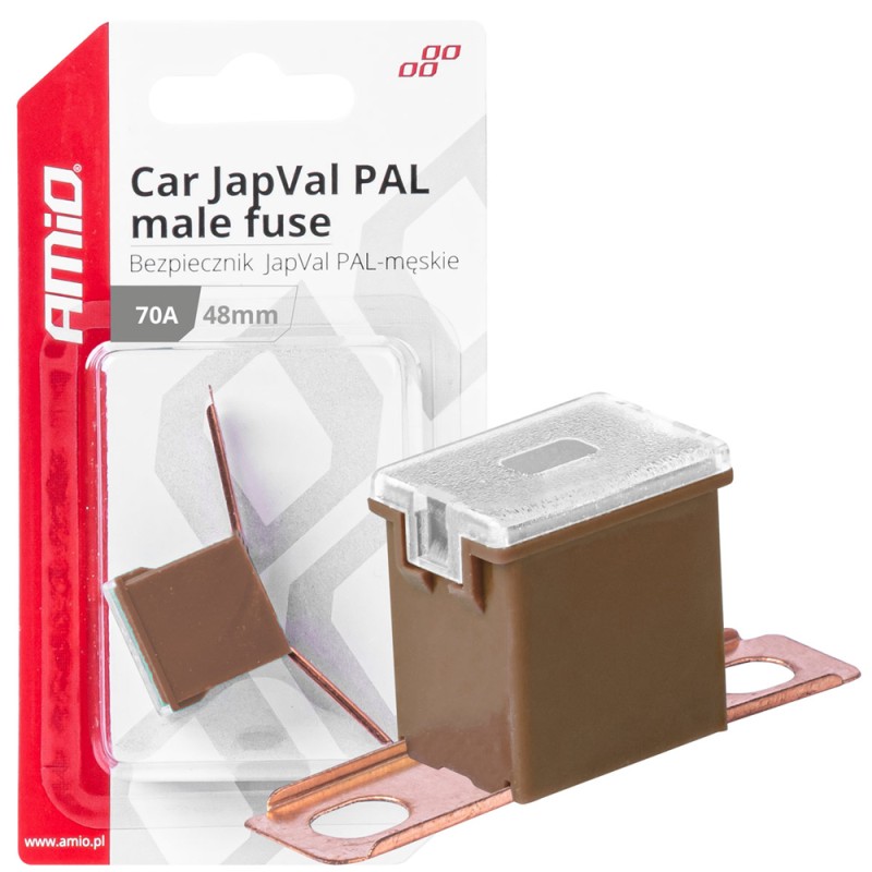 ΑΣΦΑΛΕΙΑ JapVal PAL ΑΡΣΕΝΙΚΗ 48mm 70A ΣΕ ΚΑΦΕ ΧΡΩΜΑ AMIO - 1 Τεμ. - Amio - 03422/AM ΑΣΦΑΛΕΙΑ JapVal PAL ΑΡΣΕΝΙΚΗ 48mm 70A ΣΕ ΚΑΦΕ ΧΡΩΜΑ AMIO - 1 Τεμ. - Amio - 03422/AM