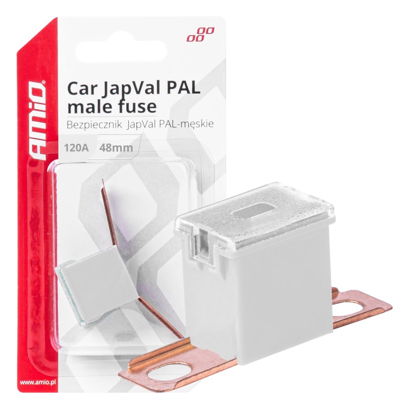 ΑΣΦΑΛΕΙΑ JapVal PAL ΑΡΣΕΝΙΚΗ 48mm 120A ΣΕ ΛΕΥΚΟ ΧΡΩΜΑ AMIO - 1 Τεμ. - Amio - 03425/AM ΑΣΦΑΛΕΙΑ JapVal PAL ΑΡΣΕΝΙΚΗ 48mm 120A ΣΕ ΛΕΥΚΟ ΧΡΩΜΑ AMIO - 1 Τεμ. - Amio - 03425/AM