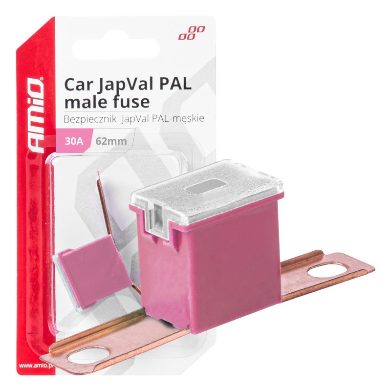 ΑΣΦΑΛΕΙΑ JapVal PAL ΑΡΣΕΝΙΚΗ 62mm 30A ΣΕ ΡΟΖ ΧΡΩΜΑ AMIO - 1 Τεμ. - Amio - 03427/AM ΑΣΦΑΛΕΙΑ JapVal PAL ΑΡΣΕΝΙΚΗ 62mm 30A ΣΕ ΡΟΖ ΧΡΩΜΑ AMIO - 1 Τεμ. - Amio - 03427/AM