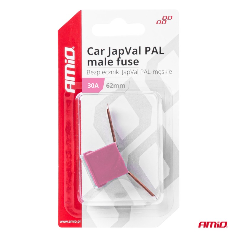 ΑΣΦΑΛΕΙΑ JapVal PAL ΑΡΣΕΝΙΚΗ 62mm 30A ΣΕ ΡΟΖ ΧΡΩΜΑ AMIO - 1 Τεμ. - Amio - 03427/AM ΑΣΦΑΛΕΙΑ JapVal PAL ΑΡΣΕΝΙΚΗ 62mm 30A ΣΕ ΡΟΖ ΧΡΩΜΑ AMIO - 1 Τεμ. - Amio - 03427/AM