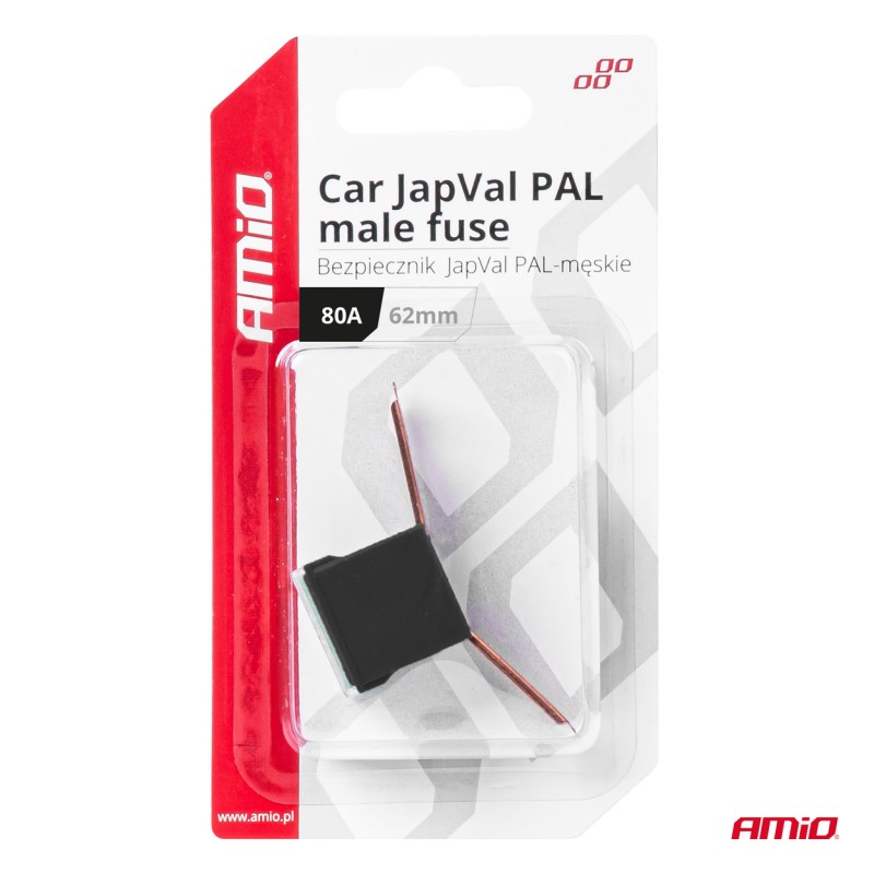 ΑΣΦΑΛΕΙΑ JapVal PAL ΑΡΣΕΝΙΚΗ 62mm 80A ΣΕ ΜΑΥΡΟ ΧΡΩΜΑ AMIO - 1 Τεμ. - Amio - 03432/AM ΑΣΦΑΛΕΙΑ JapVal PAL ΑΡΣΕΝΙΚΗ 62mm 80A ΣΕ ΜΑΥΡΟ ΧΡΩΜΑ AMIO - 1 Τεμ. - Amio - 03432/AM