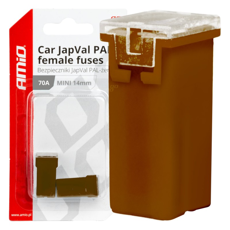 ΑΣΦΑΛΕΙΕΣ JapVal PAL ΜΙΝΙ 14mm ΘΗΛΥΚΕΣ 70A ΣΕ ΚΑΦΕ ΧΡΩΜΑ AMIO - 2 Τεμ. - Amio - 03441/AM ΑΣΦΑΛΕΙΕΣ JapVal PAL ΜΙΝΙ 14mm ΘΗΛΥΚΕΣ 70A ΣΕ ΚΑΦΕ ΧΡΩΜΑ AMIO - 2 Τεμ. - Amio - 03441/AM
