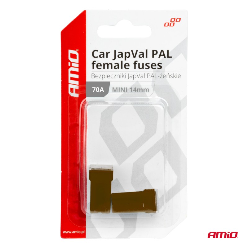 ΑΣΦΑΛΕΙΕΣ JapVal PAL ΜΙΝΙ 14mm ΘΗΛΥΚΕΣ 70A ΣΕ ΚΑΦΕ ΧΡΩΜΑ AMIO - 2 Τεμ. - Amio - 03441/AM ΑΣΦΑΛΕΙΕΣ JapVal PAL ΜΙΝΙ 14mm ΘΗΛΥΚΕΣ 70A ΣΕ ΚΑΦΕ ΧΡΩΜΑ AMIO - 2 Τεμ. - Amio - 03441/AM