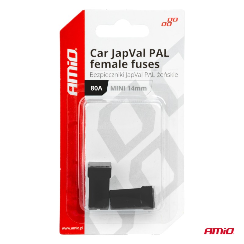ΑΣΦΑΛΕΙΕΣ JapVal PAL ΜΙΝΙ 14mm ΘΗΛΥΚΕΣ 80A ΣΕ ΜΑΥΡΟ ΧΡΩΜΑ AMIO - 2 Τεμ. - Amio - 03442/AM ΑΣΦΑΛΕΙΕΣ JapVal PAL ΜΙΝΙ 14mm ΘΗΛΥΚΕΣ 80A ΣΕ ΜΑΥΡΟ ΧΡΩΜΑ AMIO - 2 Τεμ. - Amio - 03442/AM