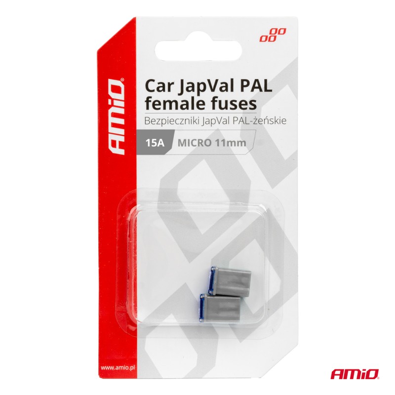 ΑΣΦΑΛΕΙΕΣ JapVal PAL ΜICRO 11mm ΘΗΛΥΚΕΣ 15A ΣΕ ΓΚΡΙ ΧΡΩΜΑ AMIO - 2 Τεμ. - Amio - 03457/AM ΑΣΦΑΛΕΙΕΣ JapVal PAL ΜICRO 11mm ΘΗΛΥΚΕΣ 15A ΣΕ ΓΚΡΙ ΧΡΩΜΑ AMIO - 2 Τεμ. - Amio - 03457/AM