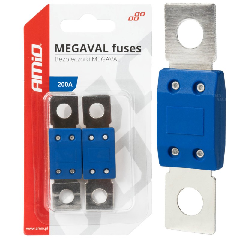 ΑΣΦΑΛΕΙΕΣ MEGAVAL 200A AMIO - 2 Τεμ. - Amio - 03467/AM