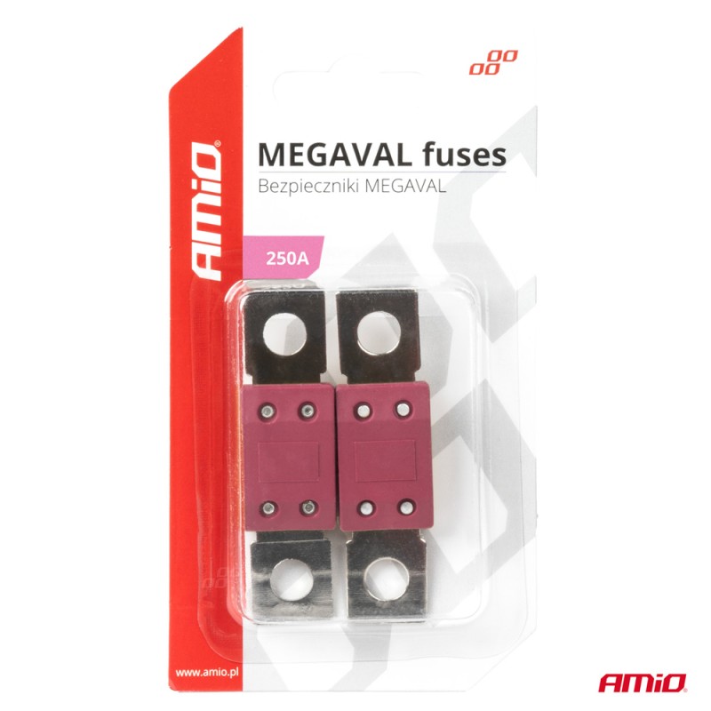 ΑΣΦΑΛΕΙΕΣ MEGAVAL 250A AMIO - 2 Τεμ. - Amio - 03469/AM ΑΣΦΑΛΕΙΕΣ MEGAVAL 250A AMIO - 2 Τεμ. - Amio - 03469/AM