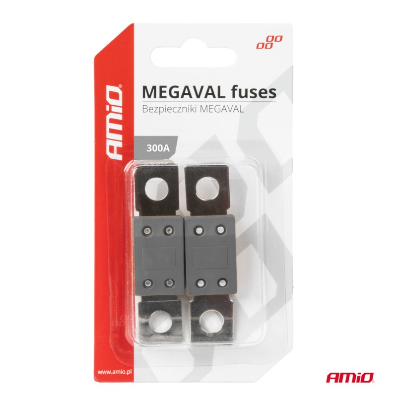 ΑΣΦΑΛΕΙΕΣ MEGAVAL 300A AMIO - 2 Τεμ. - Amio - 03470/AM ΑΣΦΑΛΕΙΕΣ MEGAVAL 300A AMIO - 2 Τεμ. - Amio - 03470/AM