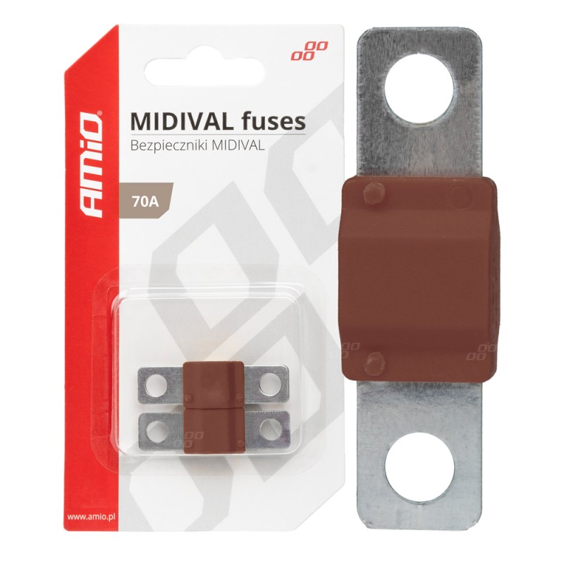 ΑΣΦΑΛΕΙΕΣ MIDIVAL 70A AMIO - 2 Τεμ. - Amio - 03477/AM ΑΣΦΑΛΕΙΕΣ MIDIVAL 70A AMIO - 2 Τεμ. - Amio - 03477/AM