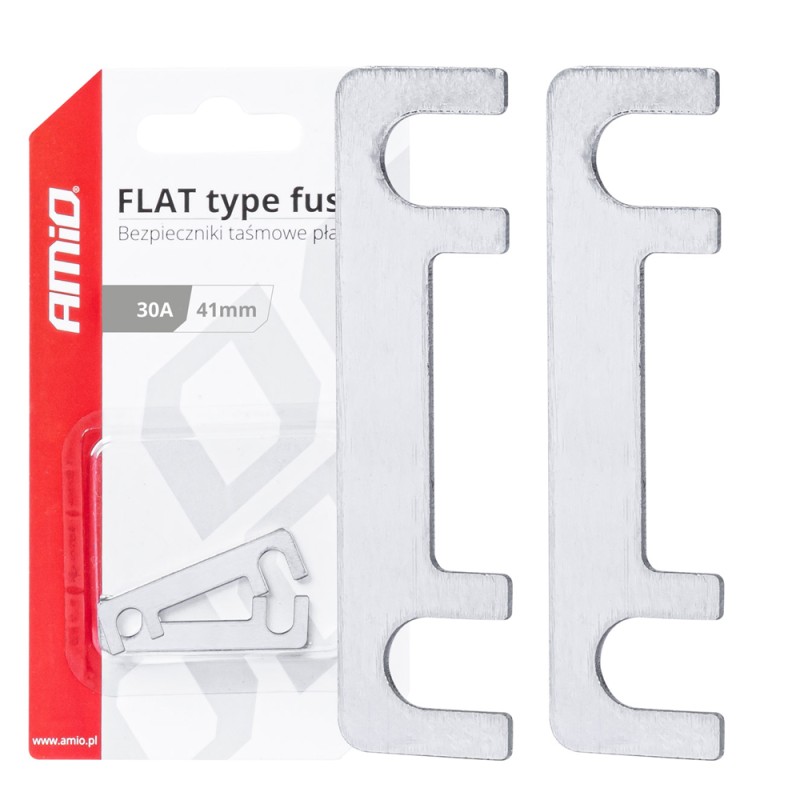 ΑΣΦΑΛΕΙΕΣ FLAT 41mm 30A AMIO - 2 Τεμ. - Amio - 03489/AM ΑΣΦΑΛΕΙΕΣ FLAT 41mm 30A AMIO - 2 Τεμ. - Amio - 03489/AM