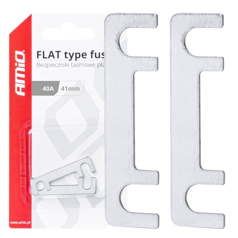 ΑΣΦΑΛΕΙΕΣ FLAT 41mm 40A AMIO - 2 Τεμ. - Amio - 03490/AM ΑΣΦΑΛΕΙΕΣ FLAT 41mm 40A AMIO - 2 Τεμ. - Amio - 03490/AM