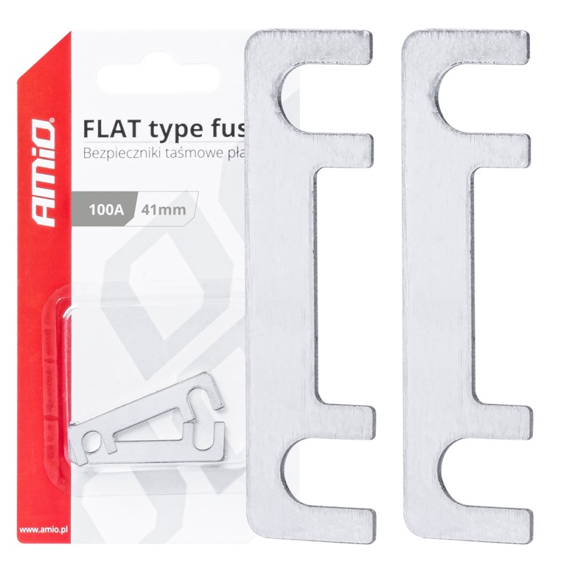 ΑΣΦΑΛΕΙΕΣ FLAT 41mm 100A AMIO - 2 Τεμ. - Amio - 03494/AM ΑΣΦΑΛΕΙΕΣ FLAT 41mm 100A AMIO - 2 Τεμ. - Amio - 03494/AM
