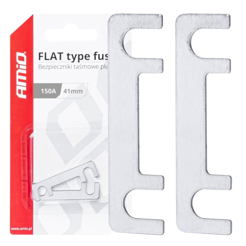 ΑΣΦΑΛΕΙΕΣ FLAT 41mm 150A AMIO - 2 Τεμ. - Amio - 03495/AM
