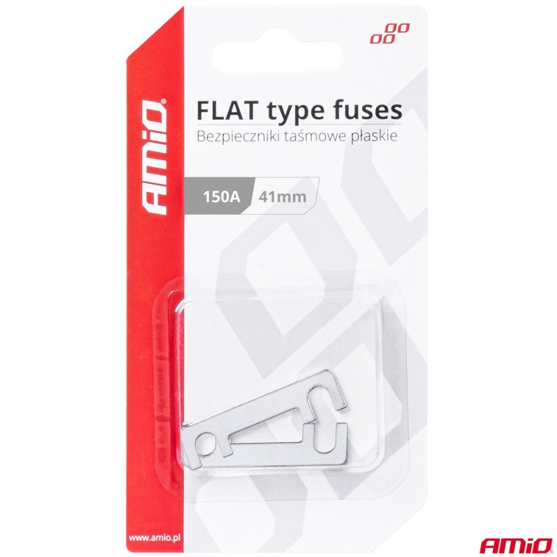 ΑΣΦΑΛΕΙΕΣ FLAT 41mm 150A AMIO - 2 Τεμ. - Amio - 03495/AM