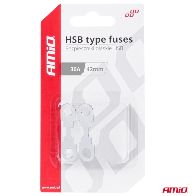 ΑΣΦΑΛΕΙΕΣ FLAT 42mm 30A AMIO - 2 Τεμ. - Amio - 03497/AM ΑΣΦΑΛΕΙΕΣ FLAT 42mm 30A AMIO - 2 Τεμ. - Amio - 03497/AM