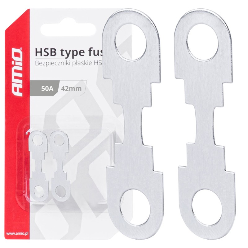 ΑΣΦΑΛΕΙΕΣ FLAT 42mm 50A AMIO - 2 Τεμ. - Amio - 03499/AM ΑΣΦΑΛΕΙΕΣ FLAT 42mm 50A AMIO - 2 Τεμ. - Amio - 03499/AM