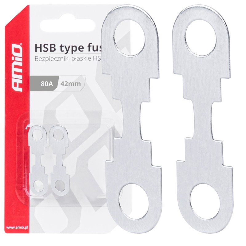 ΑΣΦΑΛΕΙΕΣ FLAT 42mm 80A AMIO - 2 Τεμ. - Amio - 03501/AM ΑΣΦΑΛΕΙΕΣ FLAT 42mm 80A AMIO - 2 Τεμ. - Amio - 03501/AM