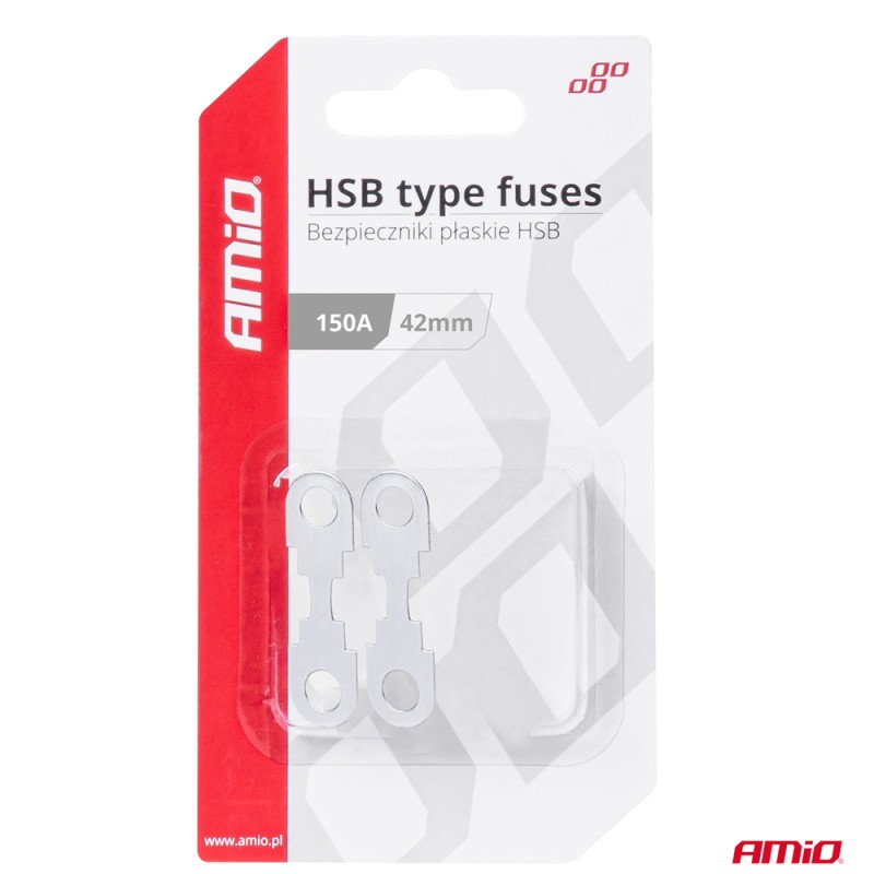 ΑΣΦΑΛΕΙΕΣ FLAT 42mm 150A AMIO - 2 Τεμ. - Amio - 03504/AM ΑΣΦΑΛΕΙΕΣ FLAT 42mm 150A AMIO - 2 Τεμ. - Amio - 03504/AM