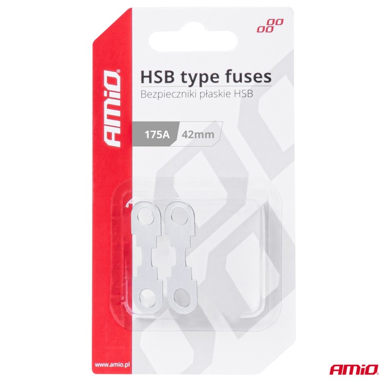 ΑΣΦΑΛΕΙΕΣ FLAT 42mm 175A AMIO - 2 Τεμ. - Amio - 03505/AM ΑΣΦΑΛΕΙΕΣ FLAT 42mm 175A AMIO - 2 Τεμ. - Amio - 03505/AM