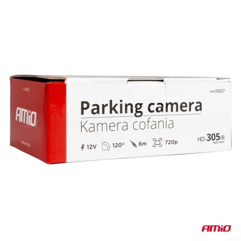 ΚΑΜΕΡΑ ΟΠΙΣΘΟΠΟΡΕΙΑΣ 12V LED ME NYΧΤΕΡΙΝΗ ΛΗΨΗ HD-305 ΑMiO - 1 TEM. - Amio - 03527/AM ΚΑΜΕΡΑ ΟΠΙΣΘΟΠΟΡΕΙΑΣ 12V LED ME NYΧΤΕΡΙΝΗ ΛΗΨΗ HD-305 ΑMiO - 1 TEM. - Amio - 03527/AM