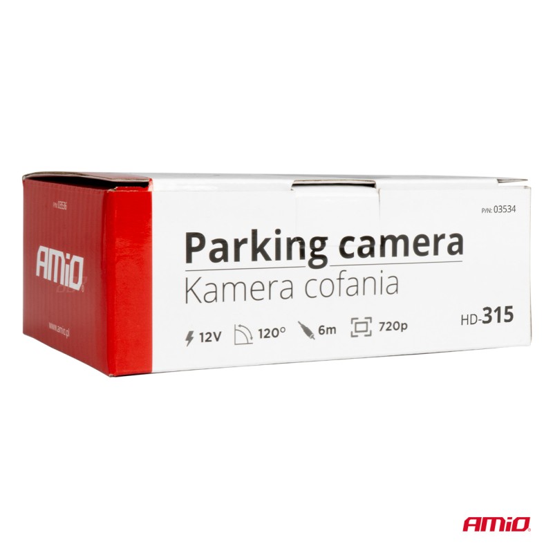 ΚΑΜΕΡΑ ΟΠΙΣΘΟΠΟΡΕΙΑΣ 12V 720pHD ΡΥΘΜΙΣΗ ΚΛΙΣΗΣ/ΤΕΤΡΑΓΩΝΗ ΜΕ ΜΕΤΑΛΛΙΚΗ ΒΑΣΗ ΣΤΗΡΙΞΗΣ HD-315 ΑMiO - 1 TEM. - Amio - 03534/AM ΚΑΜΕΡΑ ΟΠΙΣΘΟΠΟΡΕΙΑΣ 12V 720pHD ΡΥΘΜΙΣΗ ΚΛΙΣΗΣ/ΤΕΤΡΑΓΩΝΗ ΜΕ ΜΕΤΑΛΛΙΚΗ ΒΑΣΗ ΣΤΗΡΙΞΗΣ HD-315 ΑMiO - 1 TEM. - Amio - 03534/AM