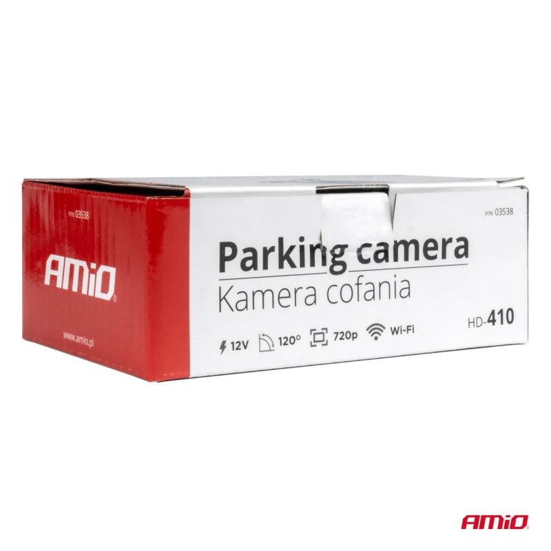 ΚΑΜΕΡΑ ΟΠΙΣΘΟΠΟΡΕΙΑΣ 12V ΑΣΥΡΜΑΤΗ (WIFI) ΜΕ ΔΥΝΑΤΟΤΗΤΑ ΣΥΝΔΕΣΗΣ ΣΕ SMARTPHONE (IOS/ANDROID) HD-410 ΑMiO - 1 TEM. - Amio - 03538/AM ΚΑΜΕΡΑ ΟΠΙΣΘΟΠΟΡΕΙΑΣ 12V ΑΣΥΡΜΑΤΗ (WIFI) ΜΕ ΔΥΝΑΤΟΤΗΤΑ ΣΥΝΔΕΣΗΣ ΣΕ SMARTPHONE (IOS/ANDROID) HD-410 ΑMiO - 1 TEM. - Amio - 03538/AM
