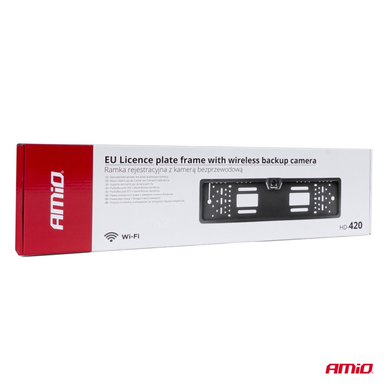 ΚΑΜΕΡΑ ΟΠΙΣΘΟΠΟΡΕΙΑΣ 12V ΑΣΥΡΜΑΤΗ (WIFI) ΜΕ ΔΥΝΑΤΟΤΗΤΑ ΣΥΝΔΕΣΗΣ ΣΕ SMARTPHONE (IOS/ANDROID) HD-410 ΑMiO - 1 TEM. - Amio - 03539/AM ΚΑΜΕΡΑ ΟΠΙΣΘΟΠΟΡΕΙΑΣ 12V ΑΣΥΡΜΑΤΗ (WIFI) ΜΕ ΔΥΝΑΤΟΤΗΤΑ ΣΥΝΔΕΣΗΣ ΣΕ SMARTPHONE (IOS/ANDROID) HD-410 ΑMiO - 1 TEM. - Amio - 03539/AM